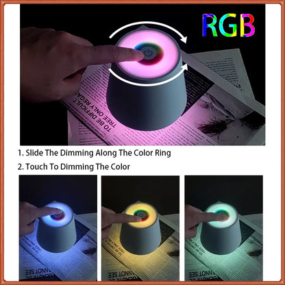 Wireless Desk Lamp LED Creative Wine Bottle Lamp Detachable Portable Charging Atmosphere Decorative Lamp